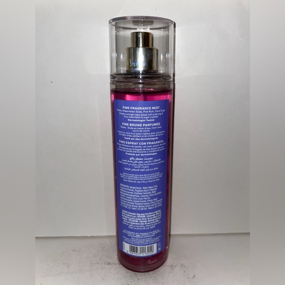 Bath & Body Works Watermelon Mojito Fine Fragrance Mist 8oz Discontinued New - Picture 2 of 3